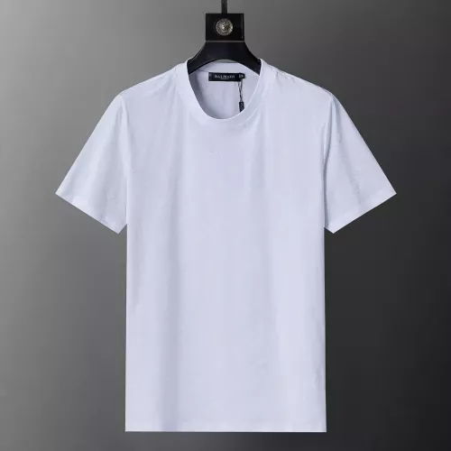 Wholesale Balmain T-Shirts Short Sleeved For Men #1294446 $25.00 USD, Wholesale Quality Replica Balmain T-Shirts