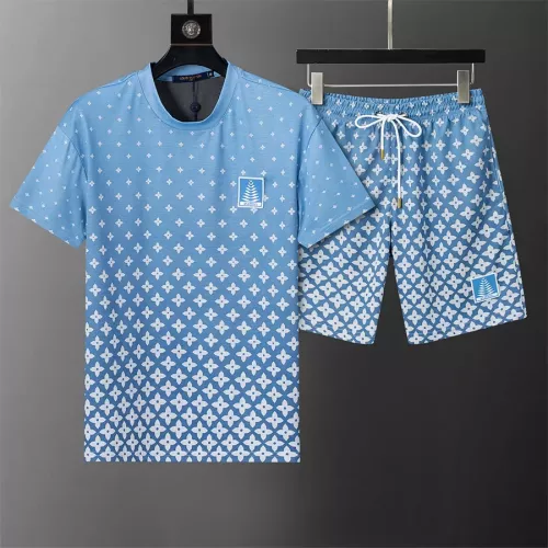 Wholesale Louis Vuitton LV Tracksuits Short Sleeved For Men #1294456 $42.00 USD, Wholesale Quality Replica Louis Vuitton LV Tracksuits