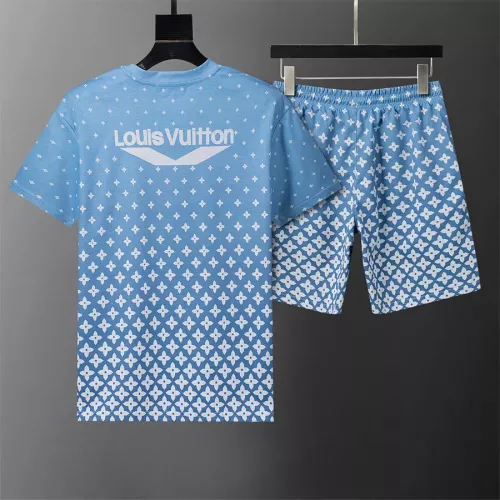 Replica Louis Vuitton LV Tracksuits Short Sleeved For Men #1294456 $42.00 USD for Wholesale