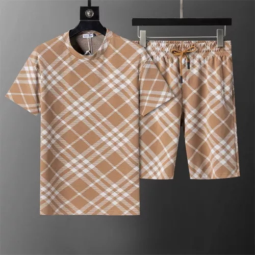 Wholesale Burberry Tracksuits Short Sleeved For Men #1294460 $42.00 USD, Wholesale Quality Replica Burberry Tracksuits