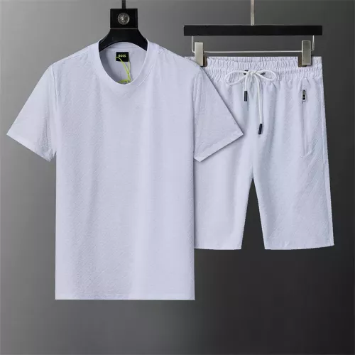 Wholesale Boss Tracksuits Short Sleeved For Men #1294468 $42.00 USD, Wholesale Quality Replica Boss Tracksuits