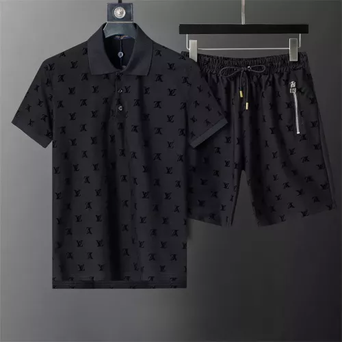 Wholesale Louis Vuitton LV Tracksuits Short Sleeved For Men #1294478 $45.00 USD, Wholesale Quality Replica Louis Vuitton LV Tracksuits