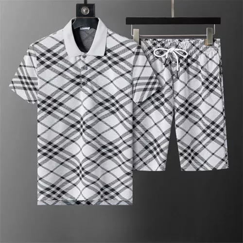 Wholesale Burberry Tracksuits Short Sleeved For Men #1294490 $45.00 USD, Wholesale Quality Replica Burberry Tracksuits