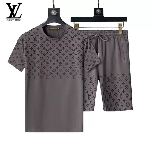 Wholesale Louis Vuitton LV Tracksuits Short Sleeved For Men #1294513 $48.00 USD, Wholesale Quality Replica Louis Vuitton LV Tracksuits