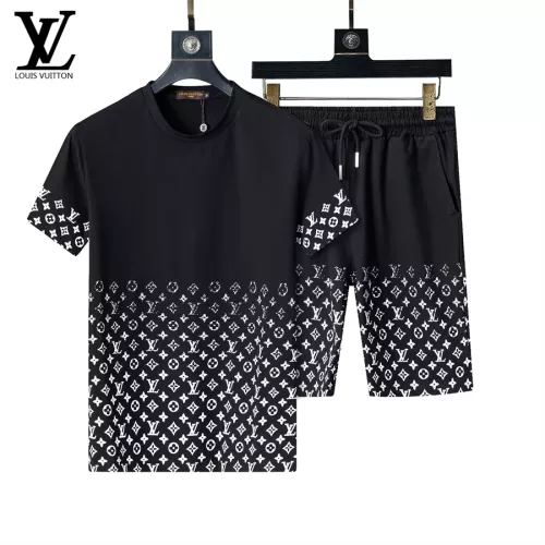 Wholesale Louis Vuitton LV Tracksuits Short Sleeved For Men #1294525 $48.00 USD, Wholesale Quality Replica Louis Vuitton LV Tracksuits