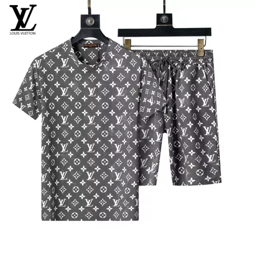 Wholesale Louis Vuitton LV Tracksuits Short Sleeved For Men #1294529 $48.00 USD, Wholesale Quality Replica Louis Vuitton LV Tracksuits