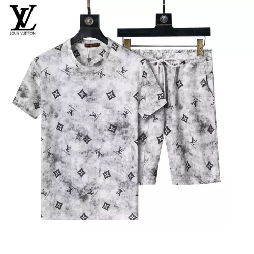 Wholesale Louis Vuitton LV Tracksuits Short Sleeved For Men #1294534 $48.00 USD, Wholesale Quality Replica Louis Vuitton LV Tracksuits