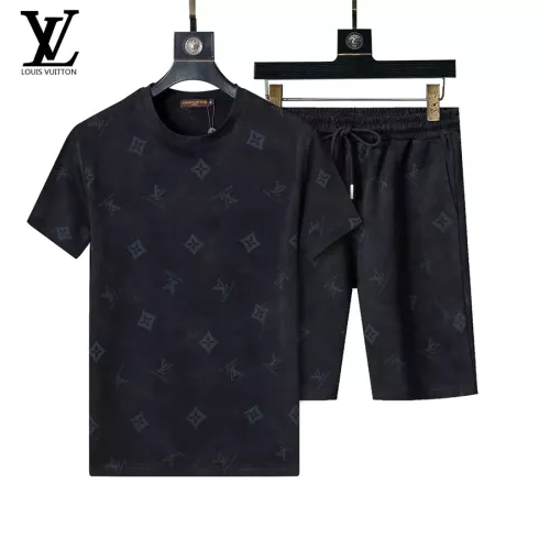 Wholesale Louis Vuitton LV Tracksuits Short Sleeved For Men #1294535 $48.00 USD, Wholesale Quality Replica Louis Vuitton LV Tracksuits