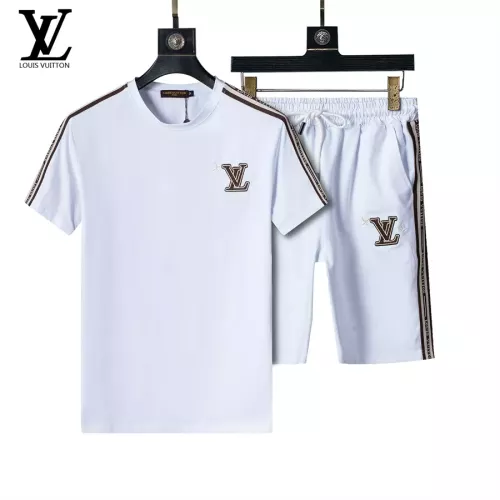 Wholesale Louis Vuitton LV Tracksuits Short Sleeved For Men #1294536 $48.00 USD, Wholesale Quality Replica Louis Vuitton LV Tracksuits