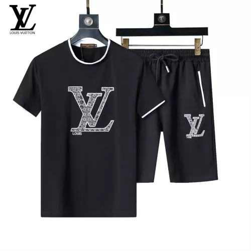 Wholesale Louis Vuitton LV Tracksuits Short Sleeved For Men #1294539 $48.00 USD, Wholesale Quality Replica Louis Vuitton LV Tracksuits