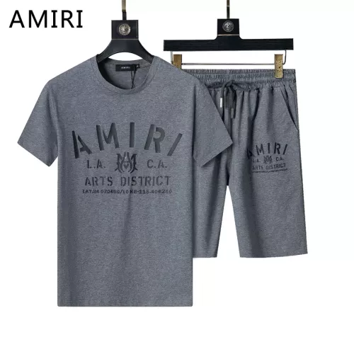 Wholesale Amiri Tracksuits Short Sleeved For Men #1294546 $48.00 USD, Wholesale Quality Replica Amiri Tracksuits