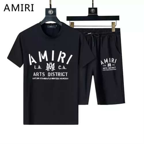 Wholesale Amiri Tracksuits Short Sleeved For Men #1294547 $48.00 USD, Wholesale Quality Replica Amiri Tracksuits