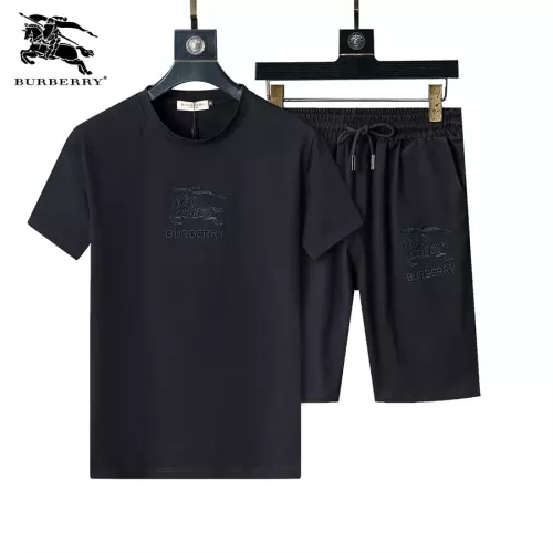 Wholesale Burberry Tracksuits Short Sleeved For Men #1294571 $48.00 USD, Wholesale Quality Replica Burberry Tracksuits