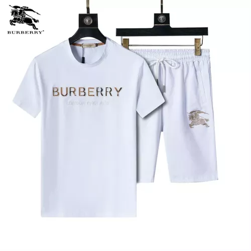 Wholesale Burberry Tracksuits Short Sleeved For Men #1294572 $48.00 USD, Wholesale Quality Replica Burberry Tracksuits