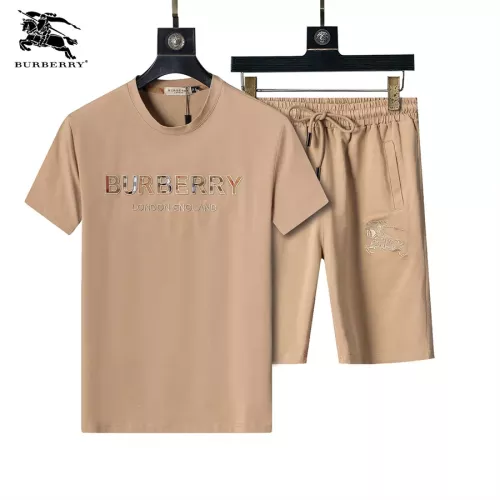 Wholesale Burberry Tracksuits Short Sleeved For Men #1294573 $48.00 USD, Wholesale Quality Replica Burberry Tracksuits