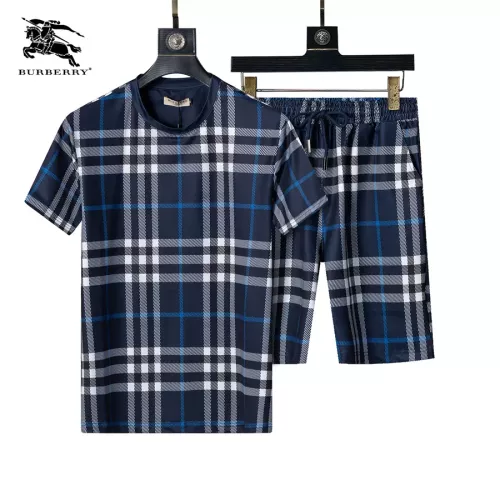 Wholesale Burberry Tracksuits Short Sleeved For Men #1294583 $48.00 USD, Wholesale Quality Replica Burberry Tracksuits