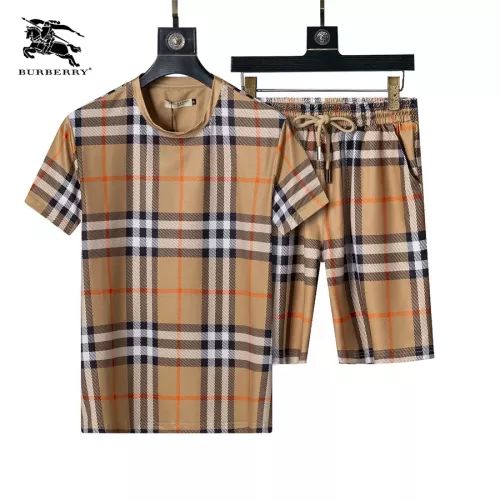 Wholesale Burberry Tracksuits Short Sleeved For Men #1294584 $48.00 USD, Wholesale Quality Replica Burberry Tracksuits