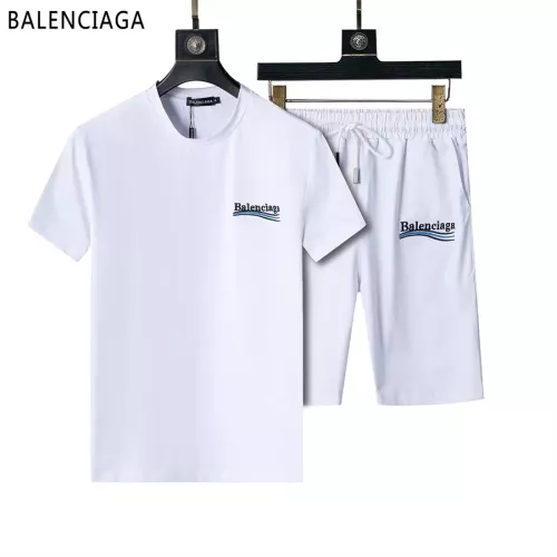 Wholesale Balenciaga Fashion Tracksuits Short Sleeved For Men #1294585 $48.00 USD, Wholesale Quality Replica Balenciaga Fashion Tracksuits