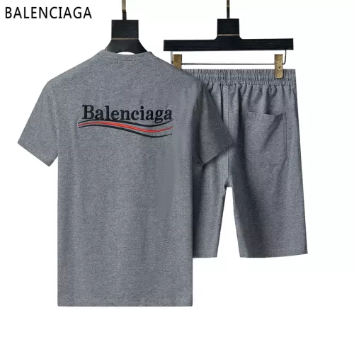 Replica Balenciaga Fashion Tracksuits Short Sleeved For Men #1294586 $48.00 USD for Wholesale