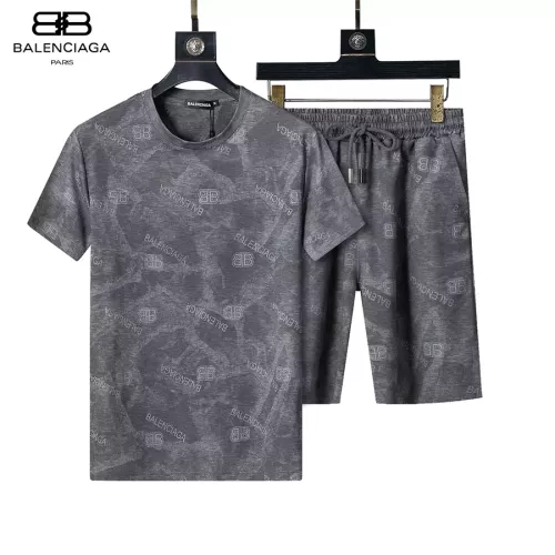 Wholesale Balenciaga Fashion Tracksuits Short Sleeved For Men #1294588 $48.00 USD, Wholesale Quality Replica Balenciaga Fashion Tracksuits