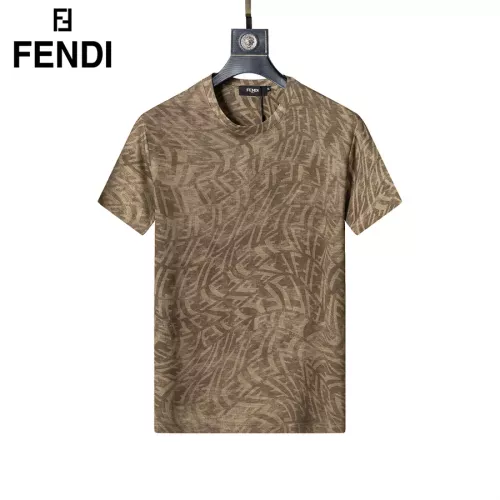 Replica Fendi Tracksuits Short Sleeved For Men #1294616 $48.00 USD for Wholesale