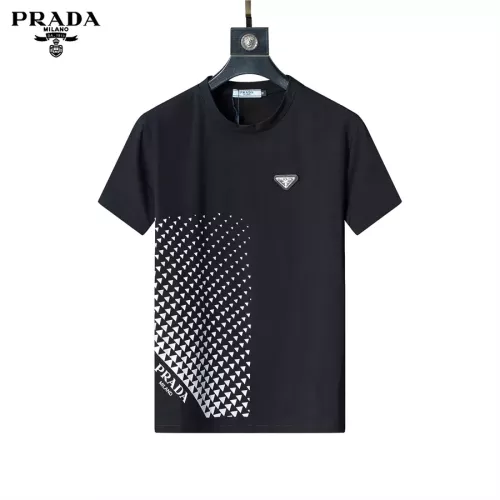 Replica Prada Tracksuits Short Sleeved For Men #1294636 $48.00 USD for Wholesale