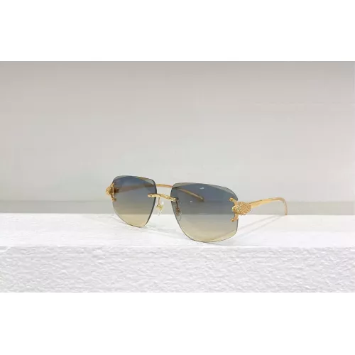 Wholesale Cartier AAA Quality Sunglassess #1294647 $56.00 USD, Wholesale Quality Replica Cartier AAA Quality Sunglassess