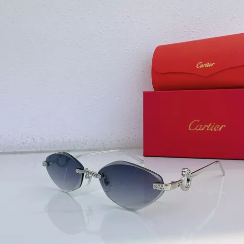 Wholesale Cartier AAA Quality Sunglassess #1294675 $60.00 USD, Wholesale Quality Replica Cartier AAA Quality Sunglassess