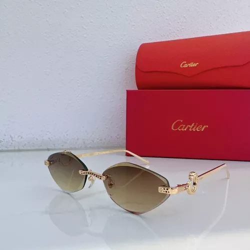 Wholesale Cartier AAA Quality Sunglassess #1294680 $60.00 USD, Wholesale Quality Replica Cartier AAA Quality Sunglassess