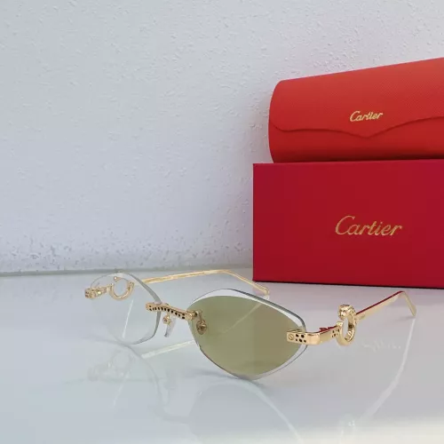 Wholesale Cartier AAA Quality Sunglassess #1294681 $60.00 USD, Wholesale Quality Replica Cartier AAA Quality Sunglassess