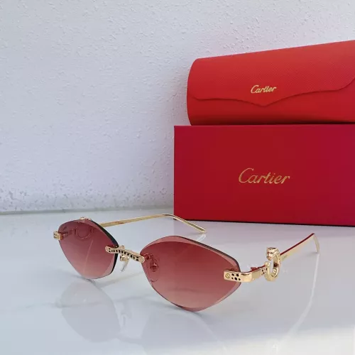 Wholesale Cartier AAA Quality Sunglassess #1294682 $60.00 USD, Wholesale Quality Replica Cartier AAA Quality Sunglassess