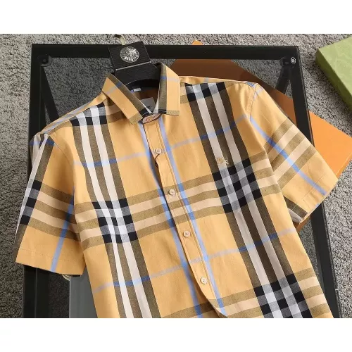 Replica Burberry Shirts Short Sleeved For Men #1294694 $36.00 USD for Wholesale