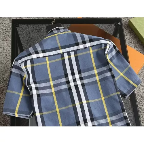 Replica Burberry Shirts Short Sleeved For Men #1294696 $36.00 USD for Wholesale