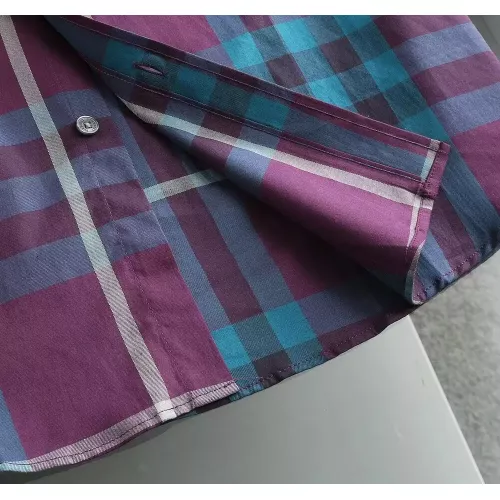 Replica Burberry Shirts Short Sleeved For Men #1294706 $38.00 USD for Wholesale