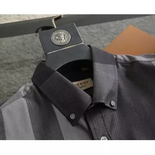 Replica Burberry Shirts Short Sleeved For Men #1294735 $36.00 USD for Wholesale