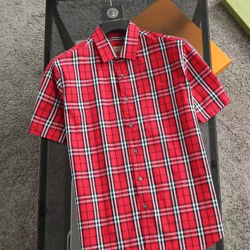 Wholesale Burberry Shirts Short Sleeved For Men #1294737 $36.00 USD, Wholesale Quality Replica Burberry Shirts