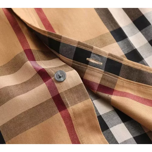 Replica Burberry Shirts Short Sleeved For Men #1294741 $38.00 USD for Wholesale