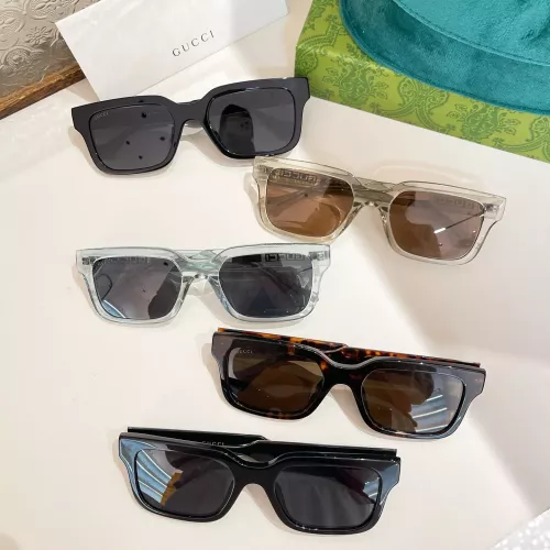 Replica Gucci AAA Quality Sunglasses #1295013 $60.00 USD for Wholesale