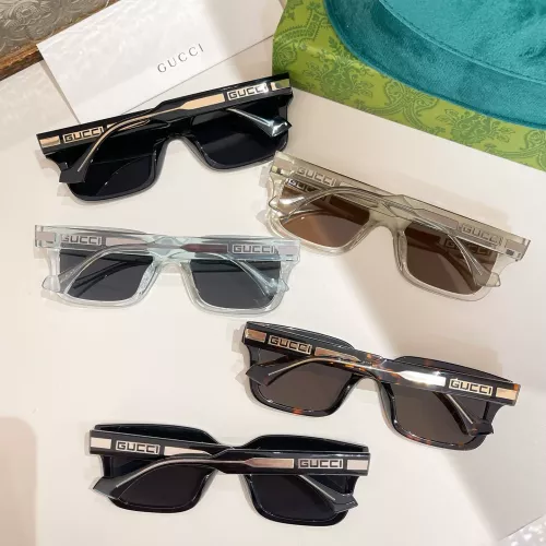 Replica Gucci AAA Quality Sunglasses #1295015 $60.00 USD for Wholesale