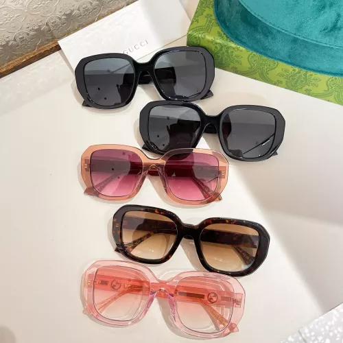 Replica Gucci AAA Quality Sunglasses #1295041 $60.00 USD for Wholesale