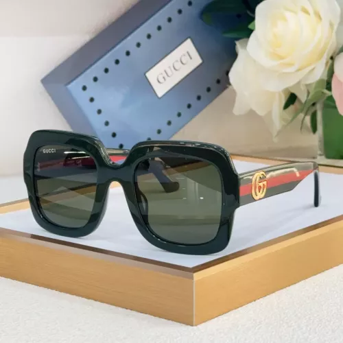 Wholesale Gucci AAA Quality Sunglasses #1295054 $60.00 USD, Wholesale Quality Replica Gucci AAA Quality Sunglasses