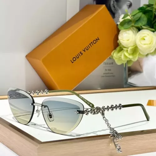 Wholesale Louis Vuitton AAA Quality Sunglasses #1295161 $60.00 USD, Wholesale Quality Replica Louis Vuitton AAA Quality Sunglasses