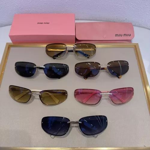 Replica MIU MIU AAA Quality Sunglasses #1295201 $60.00 USD for Wholesale