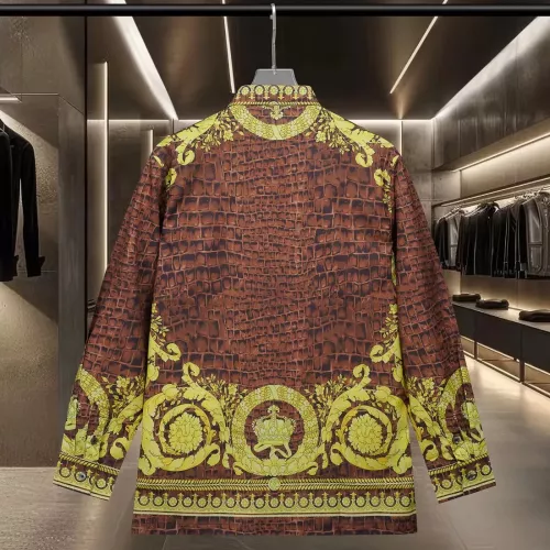 Replica Versace Shirts Long Sleeved For Men #1295337 $72.00 USD for Wholesale