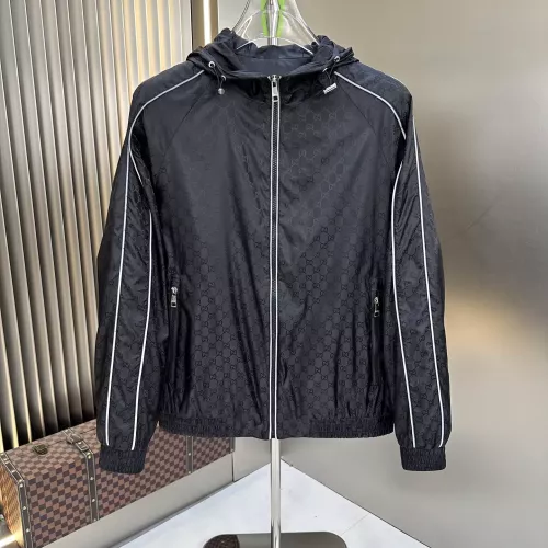 Wholesale Gucci Jackets Long Sleeved For Men #1295383 $125.00 USD, Wholesale Quality Replica Gucci Jackets