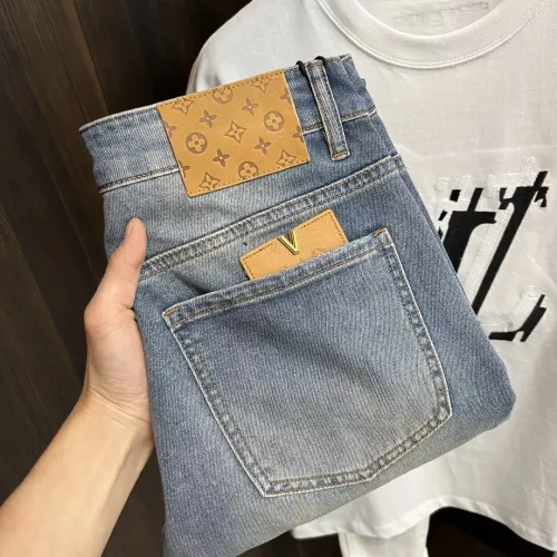 Wholesale Louis Vuitton LV Jeans For Men #1295388 $88.00 USD, Wholesale Quality Replica Louis Vuitton LV Jeans