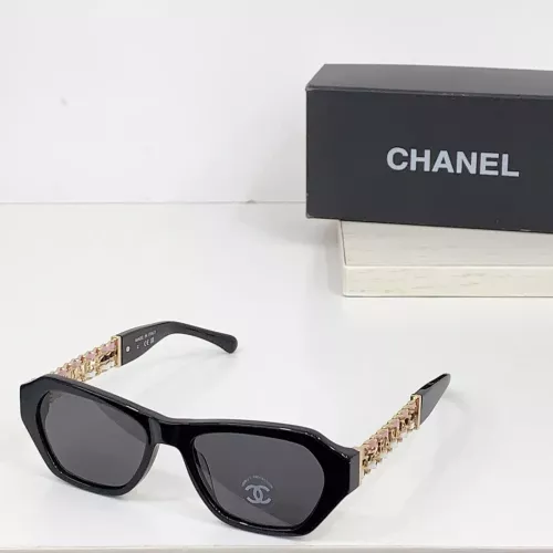 Wholesale Chanel AAA Quality Sunglasses #1295393 $60.00 USD, Wholesale Quality Replica Chanel AAA Quality Sunglasses