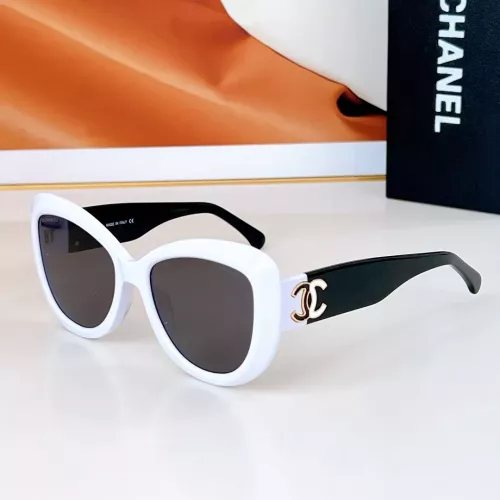 Wholesale Chanel AAA Quality Sunglasses #1295398 $60.00 USD, Wholesale Quality Replica Chanel AAA Quality Sunglasses