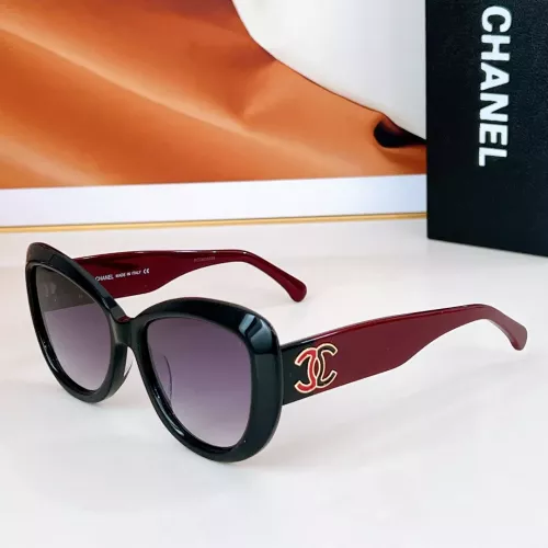 Wholesale Chanel AAA Quality Sunglasses #1295402 $60.00 USD, Wholesale Quality Replica Chanel AAA Quality Sunglasses