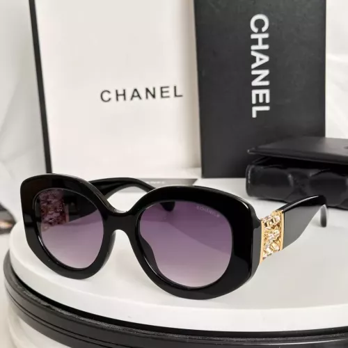 Wholesale Chanel AAA Quality Sunglasses #1295413 $64.00 USD, Wholesale Quality Replica Chanel AAA Quality Sunglasses